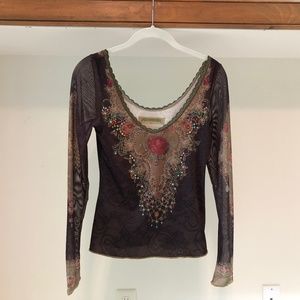 Michal Negrin, Top, Size Small